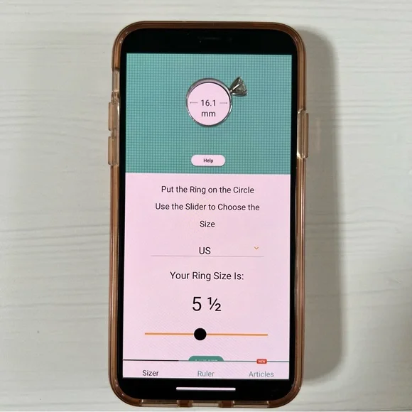 JamesJenny Sterling Silver 925 0.8ct Round CZ Ring (US 5.5) - Picture 5 of 5